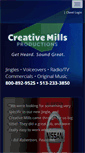 Mobile Screenshot of creativemills.com